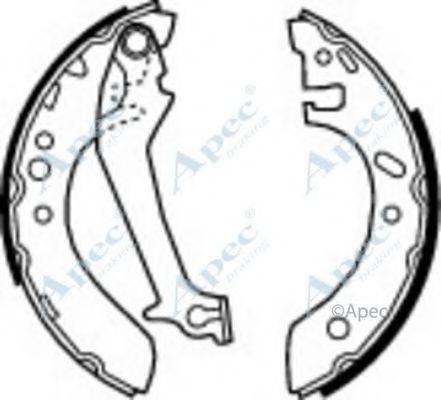 APEC BRAKING SHU536 Гальмівні колодки