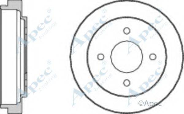 APEC BRAKING DRM9907 Гальмівний барабан