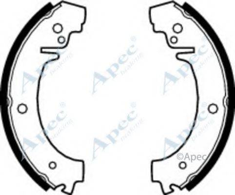 APEC BRAKING SHU95 Гальмівні колодки