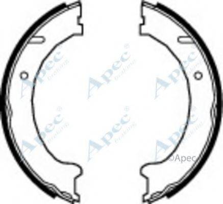 APEC BRAKING SHU569 Гальмівні колодки