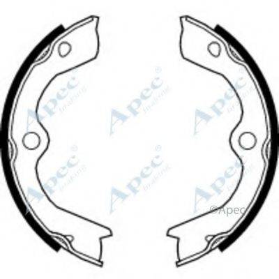 APEC BRAKING SHU662 Гальмівні колодки