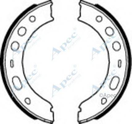 APEC BRAKING SHU726 Гальмівні колодки