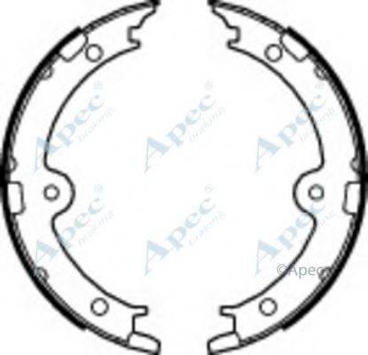 APEC BRAKING SHU755 Гальмівні колодки