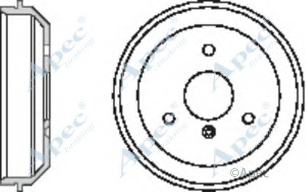 APEC BRAKING DRM9935 Гальмівний барабан