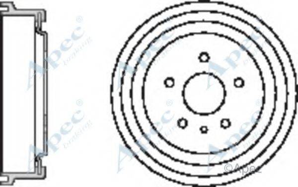 APEC BRAKING DRM9939 Гальмівний барабан