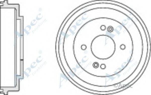 APEC BRAKING DRM9947 Гальмівний барабан