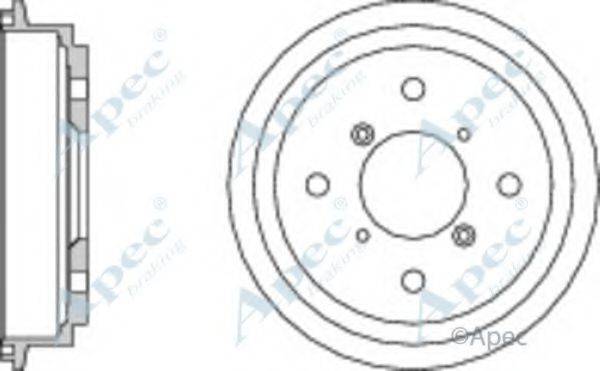 APEC BRAKING DRM9162 Гальмівний барабан