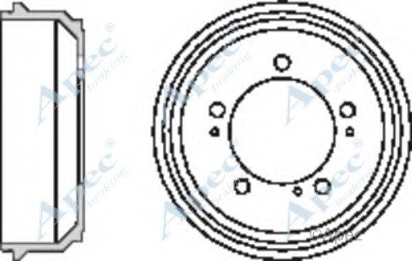 APEC BRAKING DRM9931 Гальмівний барабан