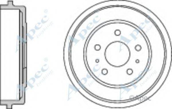 APEC BRAKING DRM9957 Гальмівний барабан