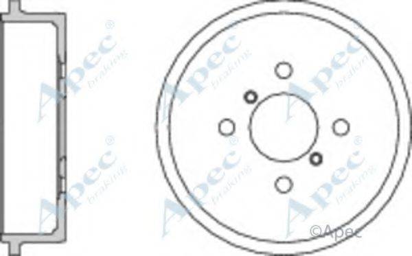 APEC BRAKING DRM9966 Гальмівний барабан