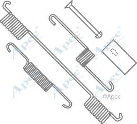 APEC BRAKING KIT2006 Комплектуючі, гальмівна колодка