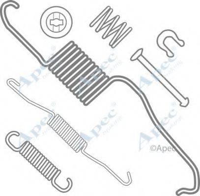 APEC BRAKING KIT2023 Комплектуючі, гальмівна колодка