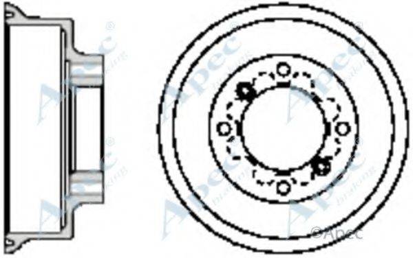 APEC BRAKING DRM9124 Гальмівний барабан