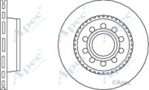 APEC BRAKING DSK2220 гальмівний диск