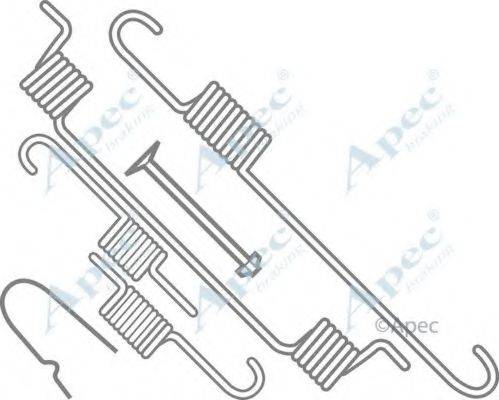 APEC BRAKING KIT793 Комплектуючі, гальмівна колодка