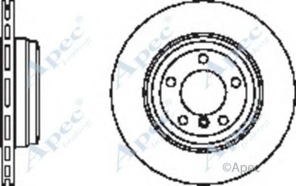 APEC BRAKING DSK2361 гальмівний диск