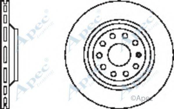 APEC BRAKING DSK2460 гальмівний диск