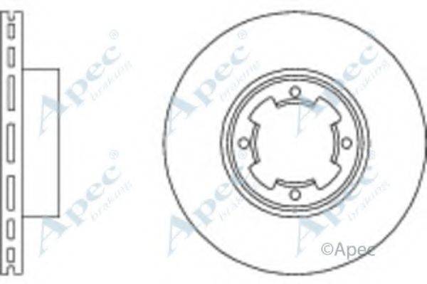 APEC BRAKING DSK114 гальмівний диск