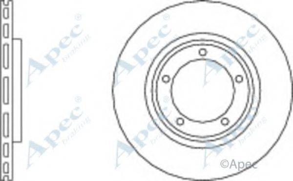 APEC BRAKING DSK2042 гальмівний диск