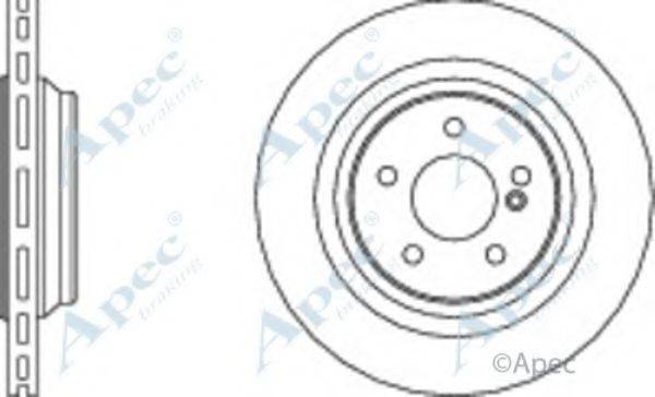 APEC BRAKING DSK2099 гальмівний диск