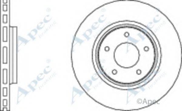 APEC BRAKING DSK2170 гальмівний диск