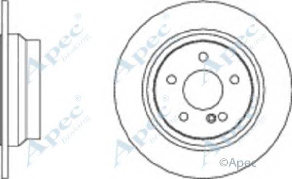 APEC BRAKING DSK2194 гальмівний диск