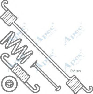 APEC BRAKING KIT961 Комплектуючі, гальмівна колодка