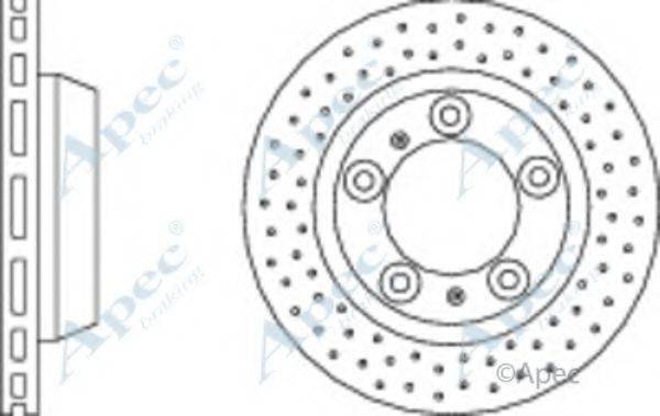 APEC BRAKING DSK2689 гальмівний диск