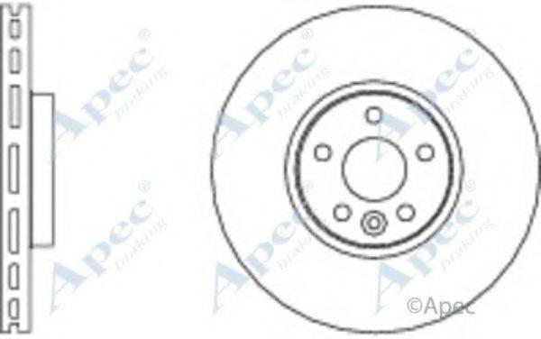 APEC BRAKING DSK2696 гальмівний диск