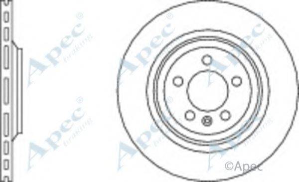 APEC BRAKING DSK2816 гальмівний диск