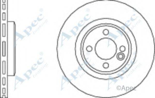 APEC BRAKING DSK2850 гальмівний диск