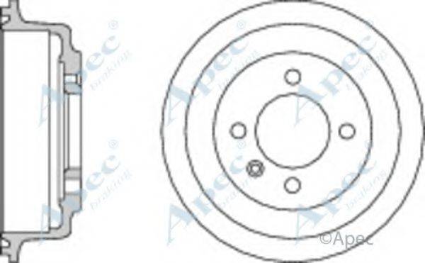 APEC BRAKING DRM9139 Гальмівний барабан