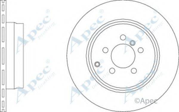 APEC BRAKING DSK2905 гальмівний диск