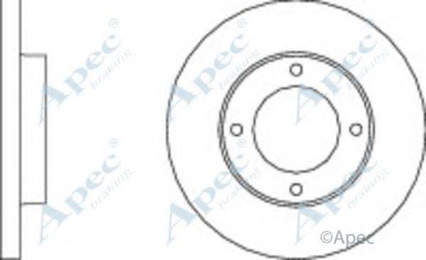 APEC BRAKING DSK305 гальмівний диск