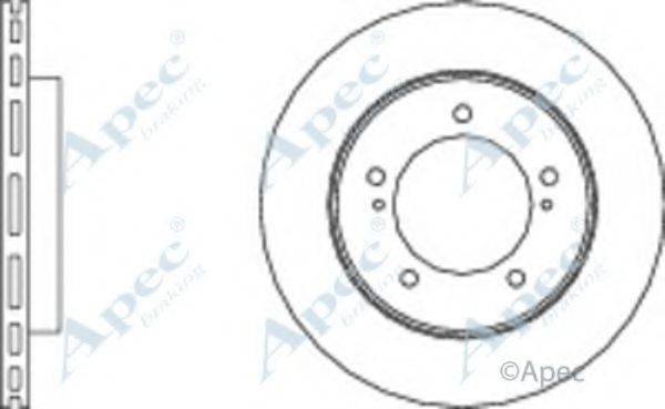 APEC BRAKING DSK308 гальмівний диск