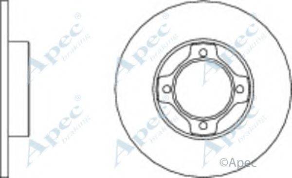 APEC BRAKING DSK340 гальмівний диск