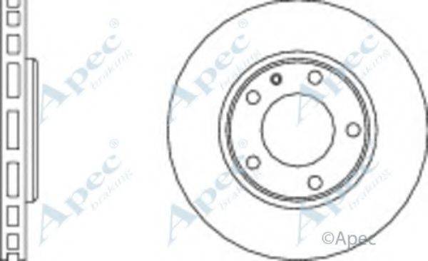 APEC BRAKING DSK365 гальмівний диск