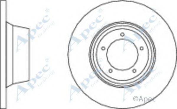 APEC BRAKING DSK509 гальмівний диск