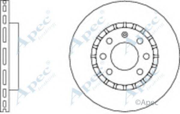 APEC BRAKING DSK532 гальмівний диск