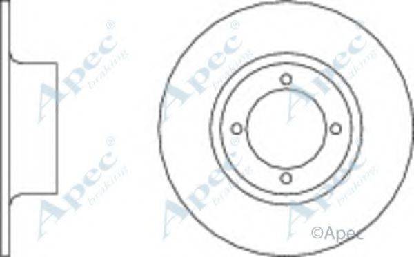 APEC BRAKING DSK586 гальмівний диск