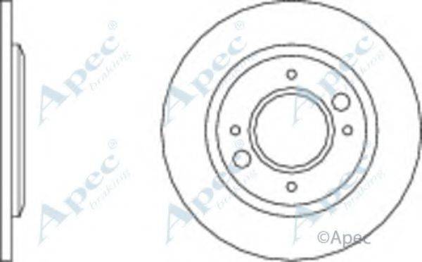 APEC BRAKING DSK594 гальмівний диск