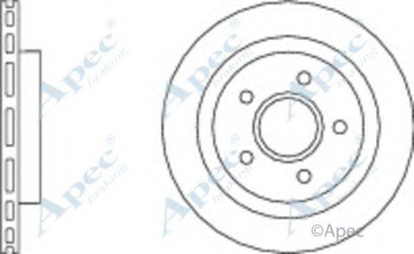 APEC BRAKING DSK676 гальмівний диск