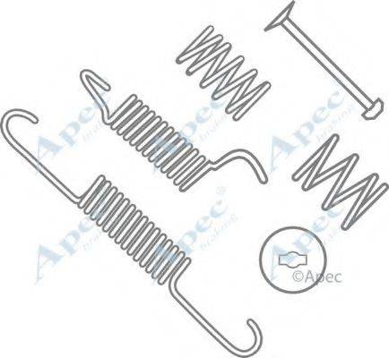 APEC BRAKING KIT2051 Комплектуючі, гальмівна колодка