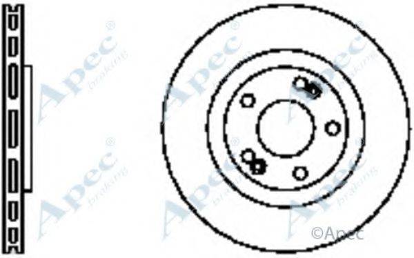 APEC BRAKING DSK790 гальмівний диск