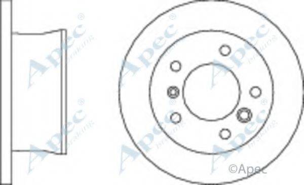 APEC BRAKING DSK814 гальмівний диск