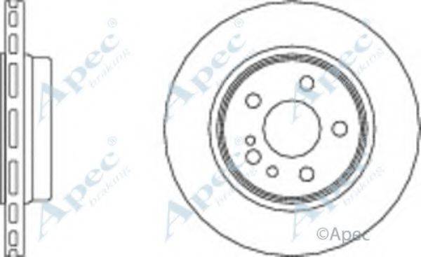 APEC BRAKING DSK928 гальмівний диск