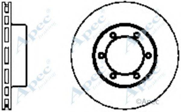 APEC BRAKING DSK962 гальмівний диск