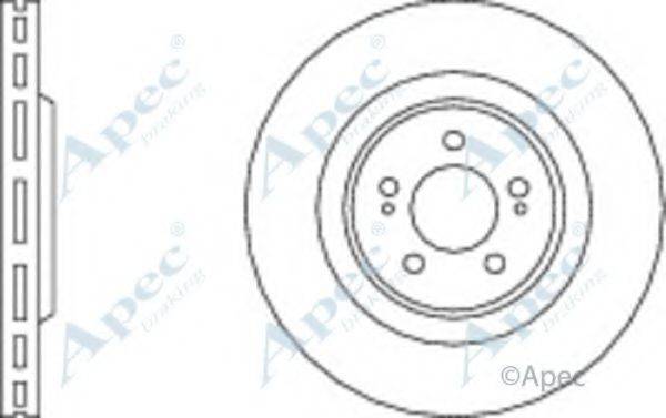 APEC BRAKING DSK2779 гальмівний диск