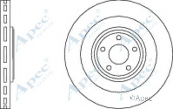 APEC BRAKING DSK2912 гальмівний диск