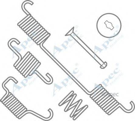 APEC BRAKING KIT993 Комплектуючі, гальмівна колодка